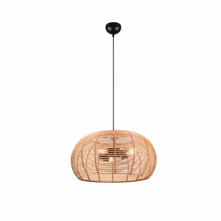 Luminaires Trio Suspensions|Suspension Trio Inga Noir, 3 lumières