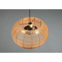 Luminaires Trio Suspensions|Suspension Trio Inga Noir, 3 lumières
