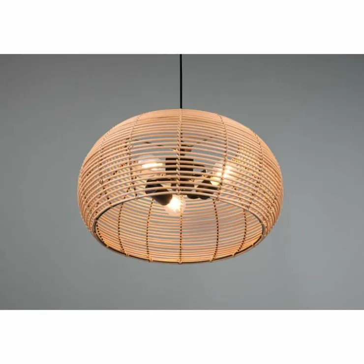 Luminaires Trio Suspensions|Suspension Trio Inga Noir, 3 lumières