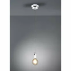 Luminaires Trio Suspensions|Suspension Trio Leuchten CORD Chrome, 1 lumière