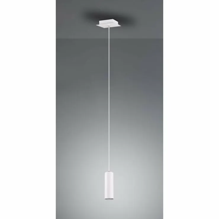 Luminaires Trio Suspensions|Suspension Trio Leuchten MARLEY Blanc, 1 lumière