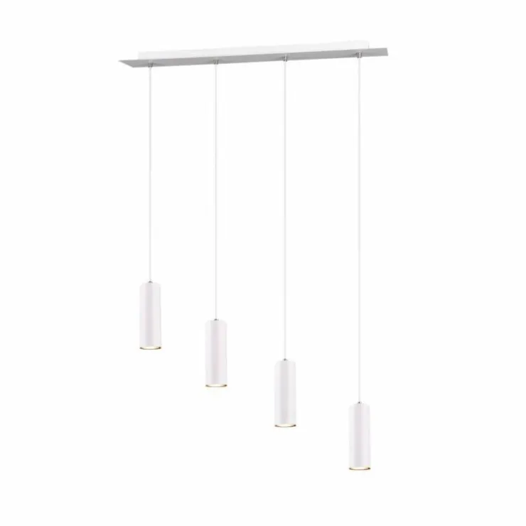 Luminaires Trio Suspensions|Suspension Trio Leuchten MARLEY Blanc, 4 lumières