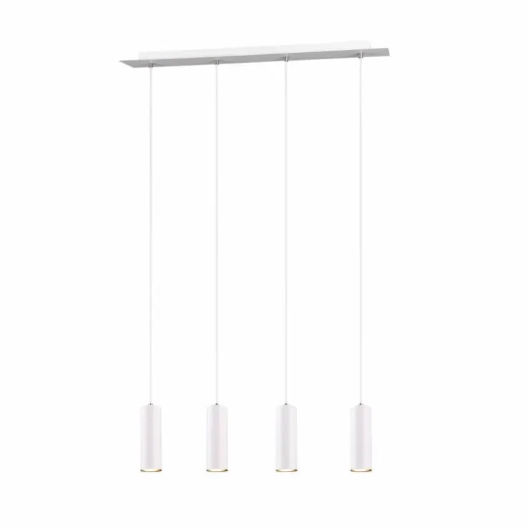 Luminaires Trio Suspensions|Suspension Trio Leuchten MARLEY Blanc, 4 lumières