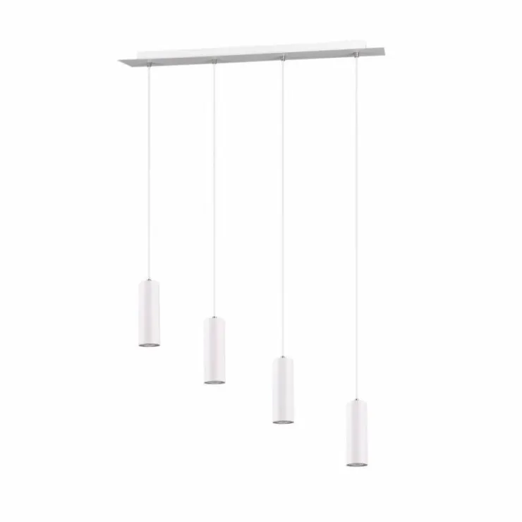 Luminaires Trio Suspensions|Suspension Trio Leuchten MARLEY Blanc, 4 lumières