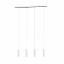 Luminaires Trio Suspensions|Suspension Trio Leuchten MARLEY Blanc, 4 lumières