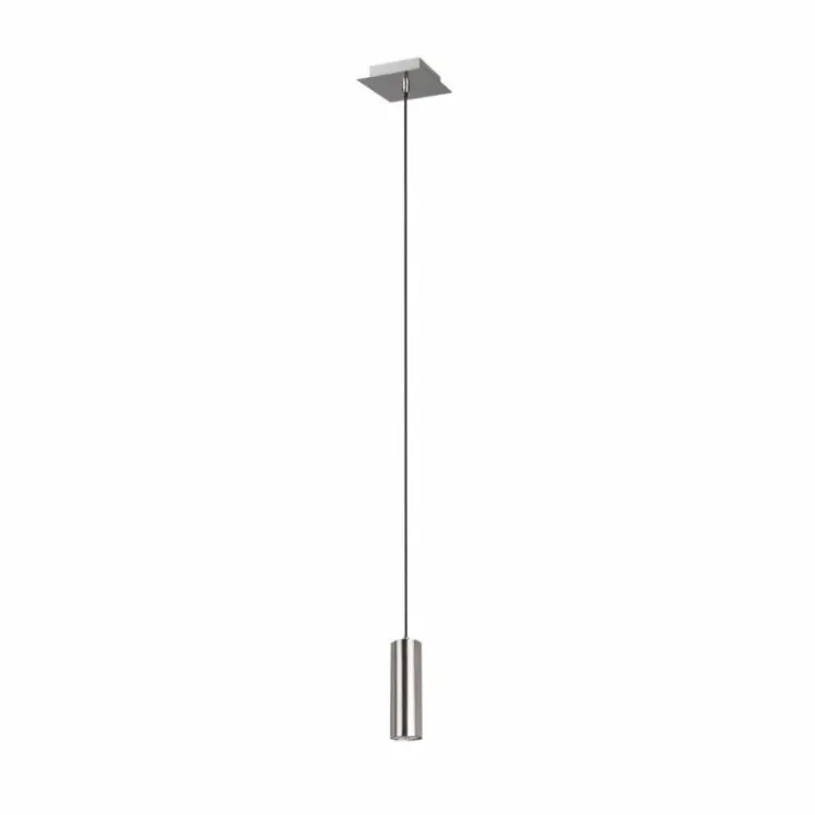 Luminaires Trio Suspensions|Suspension Trio Leuchten MARLEY Nickel mat, 1 lumière