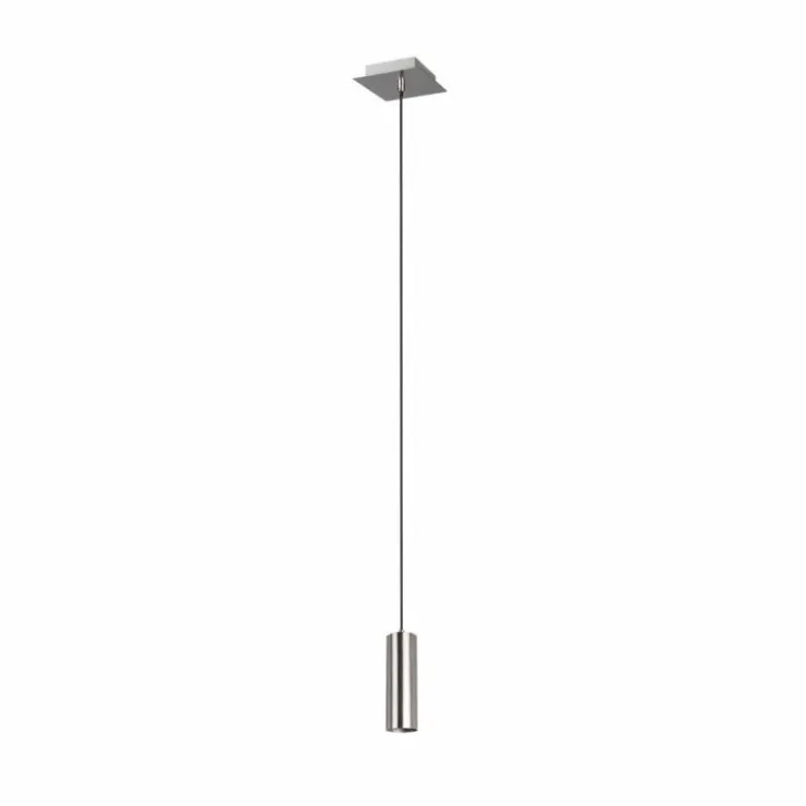 Luminaires Trio Suspensions|Suspension Trio Leuchten MARLEY Nickel mat, 1 lumière