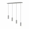 Luminaires Trio Suspensions|Suspension Trio Leuchten MARLEY Nickel mat, 4 lumières