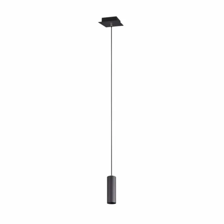 Luminaires Trio Suspensions|Suspension Trio Leuchten MARLEY Noir, 1 lumière