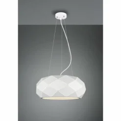 Luminaires Trio Suspensions|Suspension Trio Leuchten ZANDOR Blanc, 3 lumières
