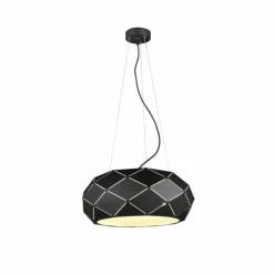 Luminaires Trio Suspensions|Suspension Trio Leuchten ZANDOR Noir, 3 lumières