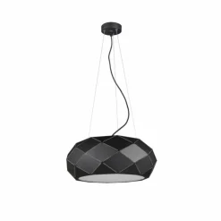 Luminaires Trio Suspensions|Suspension Trio Leuchten ZANDOR Noir, 3 lumières