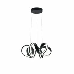 Luminaires Trio Éclairage Led|Suspension Trio Leuchten CARRERA LED Noir, 1 lumière