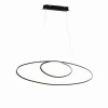 Luminaires Trio Éclairage Led|Suspension Trio Leuchten AVUS LED Noir, 1 lumière