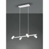 Luminaires Trio Suspensions|Suspension Trio MARLEY Blanc, 4 lumières