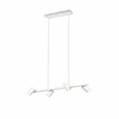 Luminaires Trio Suspensions|Suspension Trio MARLEY Blanc, 4 lumières