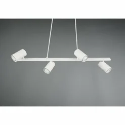 Luminaires Trio Suspensions|Suspension Trio MARLEY Blanc, 4 lumières