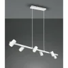 Luminaires Trio Suspensions|Suspension Trio MARLEY Blanc, 6 lumières