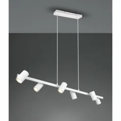 Luminaires Trio Suspensions|Suspension Trio MARLEY Blanc, 6 lumières