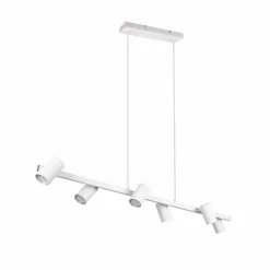 Luminaires Trio Suspensions|Suspension Trio MARLEY Blanc, 6 lumières