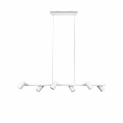 Luminaires Trio Suspensions|Suspension Trio MARLEY Blanc, 6 lumières