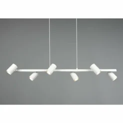 Luminaires Trio Suspensions|Suspension Trio MARLEY Blanc, 6 lumières