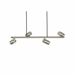 Luminaires Trio Suspensions|Suspension Trio MARLEY Nickel mat, 4 lumières