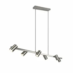 Luminaires Trio Suspensions|Suspension Trio MARLEY Nickel mat, 6 lumières