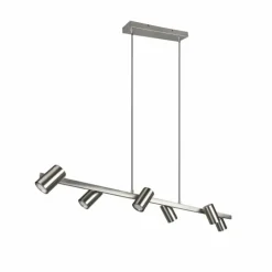 Luminaires Trio Suspensions|Suspension Trio MARLEY Nickel mat, 6 lumières