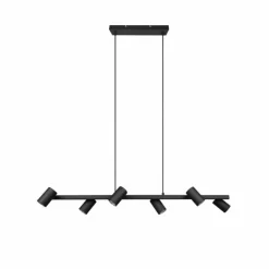 Luminaires Trio Suspensions|Suspension Trio MARLEY Noir, 6 lumières