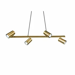 Luminaires Trio Suspensions|Suspension Trio Marley Vieux laiton, 4 lumières