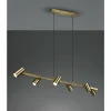 Luminaires Trio Suspensions|Suspension Trio Marley Vieux laiton, 6 lumières