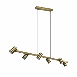 Luminaires Trio Suspensions|Suspension Trio Marley Vieux laiton, 6 lumières