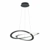 Luminaires Trio Éclairage Led|Suspension Trio OAKLAND LED Anthracite, 1 lumière