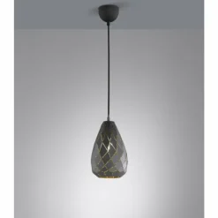 Luminaires Trio Suspensions|Suspension Trio ONYX Anthracite, 1 lumière