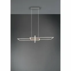 Luminaires Trio Éclairage Led|Suspension Trio Salinas LED Nickel mat, 1 lumière