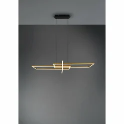 Luminaires Trio Éclairage Led|Suspension Trio Salinas LED Noir, 1 lumière