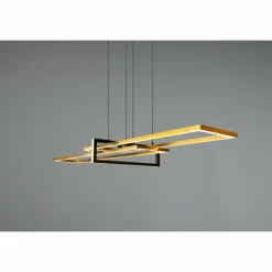 Luminaires Trio Éclairage Led|Suspension Trio Salinas LED Noir, 1 lumière