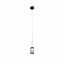 Luminaires Trio Suspensions|Suspension Trio TOSH Noir, 1 lumière