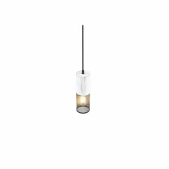 Luminaires Trio Suspensions|Suspension Trio TOSH Noir, 1 lumière