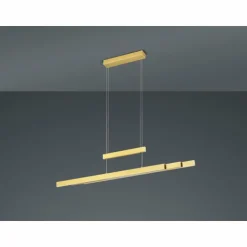 Luminaires Trio Éclairage Led|Suspension Trio Trajan LED Laiton, 3 lumières