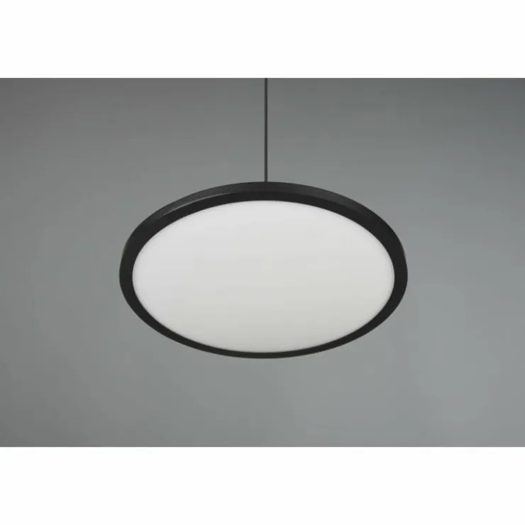 Luminaires Trio Éclairage Led|Suspension Trio Tray LED Noir, 1 lumière