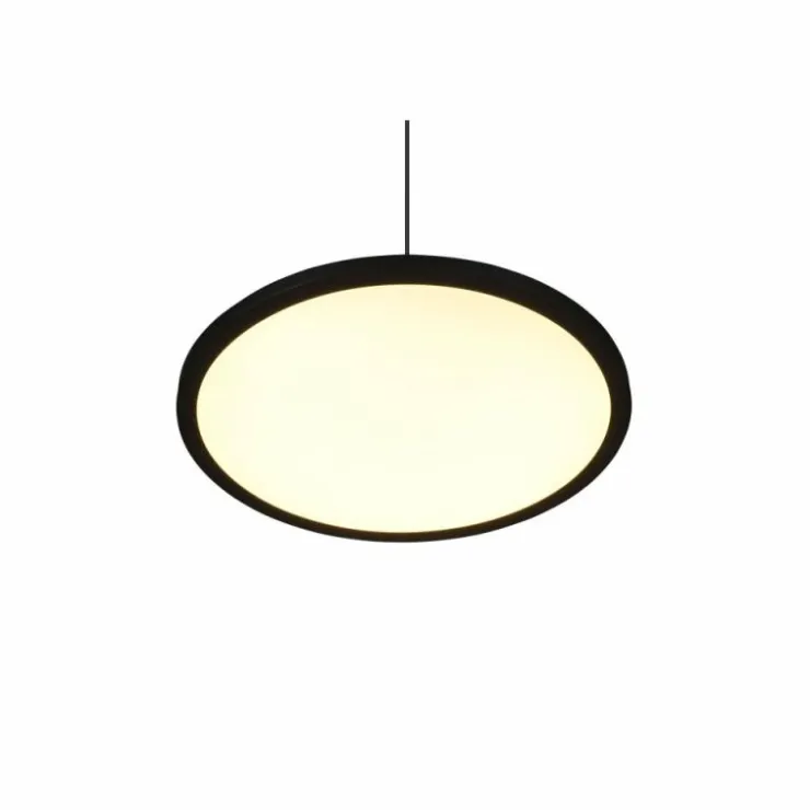 Luminaires Trio Éclairage Led|Suspension Trio Tray LED Noir, 1 lumière