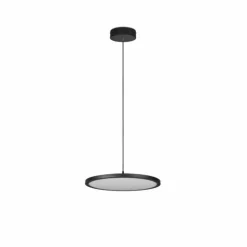 Luminaires Trio Éclairage Led|Suspension Trio Tray LED Noir, 1 lumière