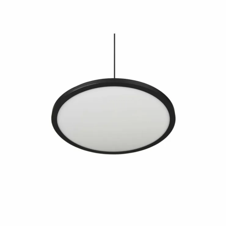 Luminaires Trio Éclairage Led|Suspension Trio Tray LED Noir, 1 lumière