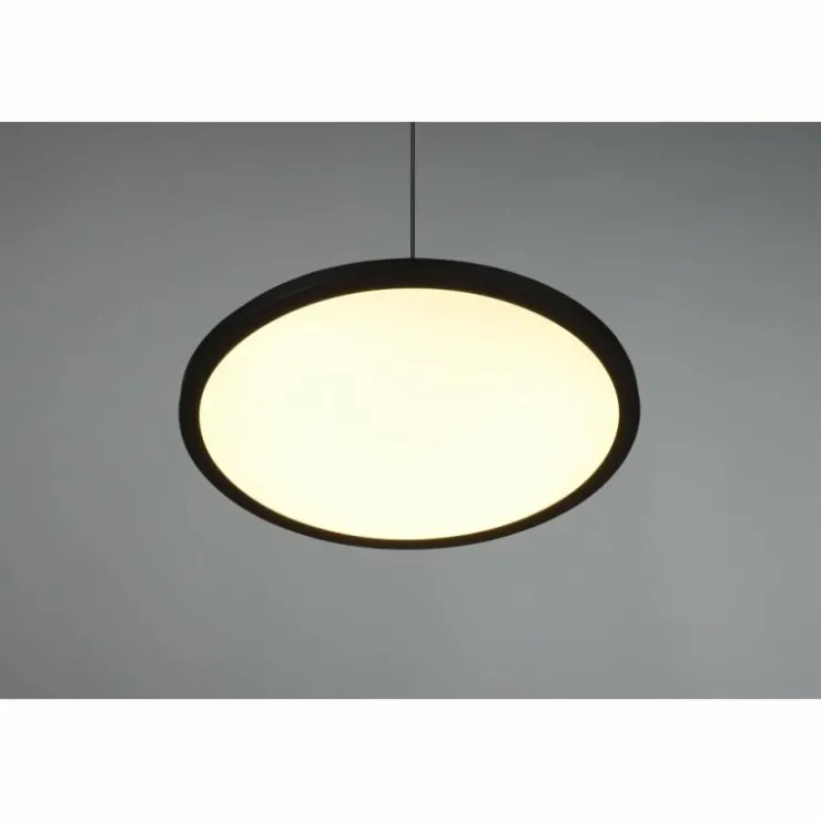 Luminaires Trio Éclairage Led|Suspension Trio Tray LED Noir, 1 lumière