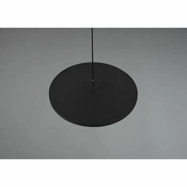 Luminaires Trio Éclairage Led|Suspension Trio Tray LED Noir, 1 lumière