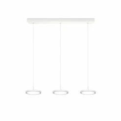 Luminaires Trio Suspensions|Suspension Trio Tray LED Blanc, 3 lumières