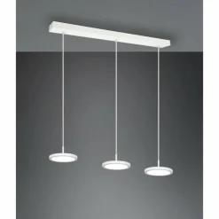 Luminaires Trio Suspensions|Suspension Trio Tray LED Blanc, 3 lumières