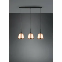 Luminaires Trio Suspensions|Suspension Trio-Leuchten Chiron Laiton, 3 lumières